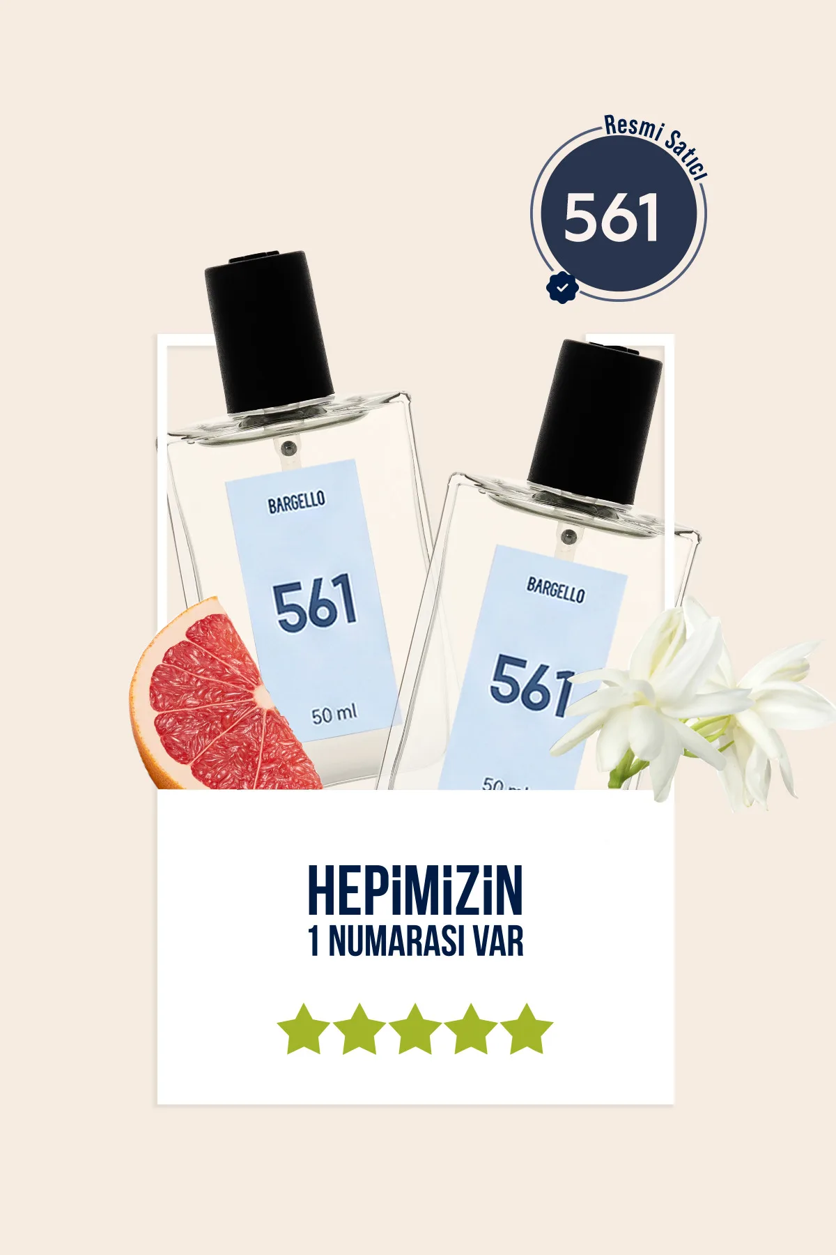 Bargello 561 Erkek 50 ml Parfüm Edp Fresh