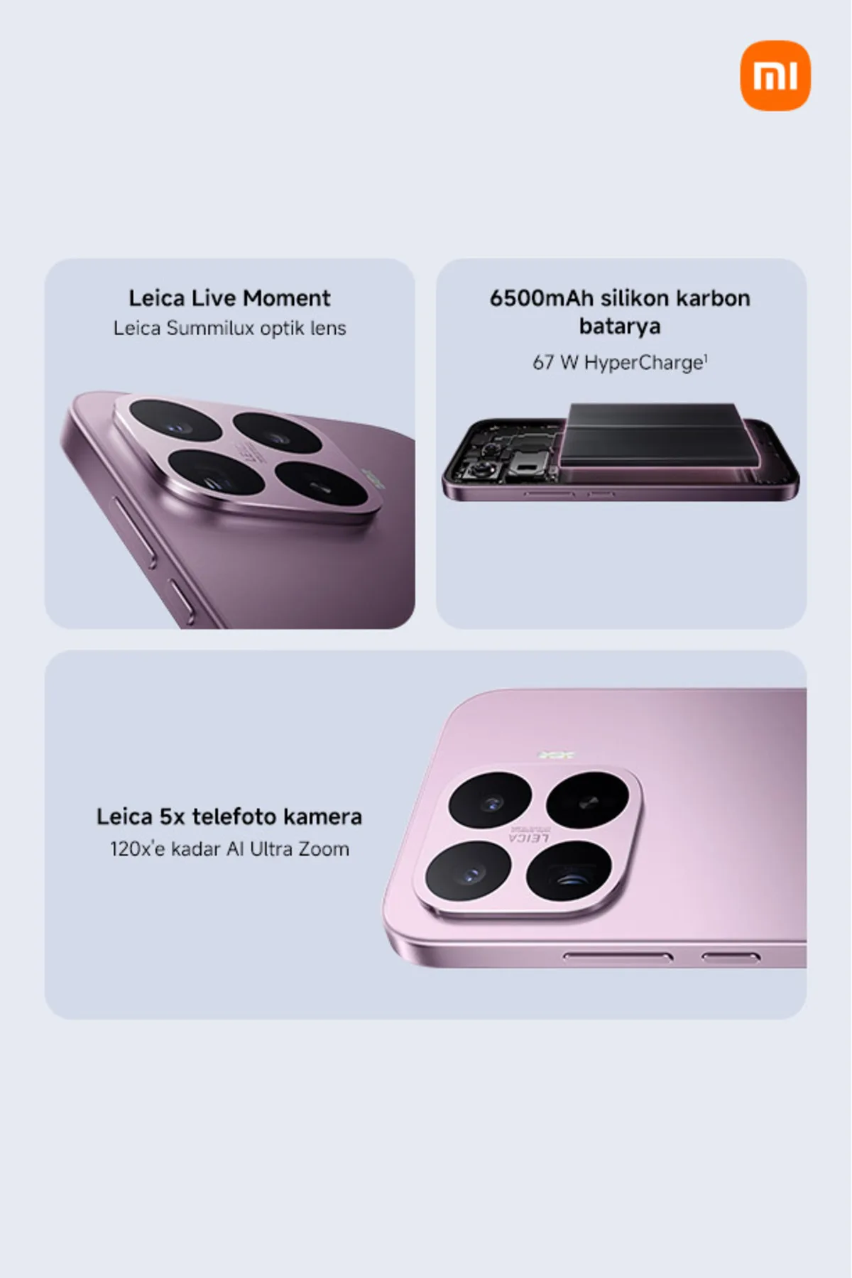 Xiaomi 17T 12G+256G Beyaz (Xiaomi Türkiye Garantili)