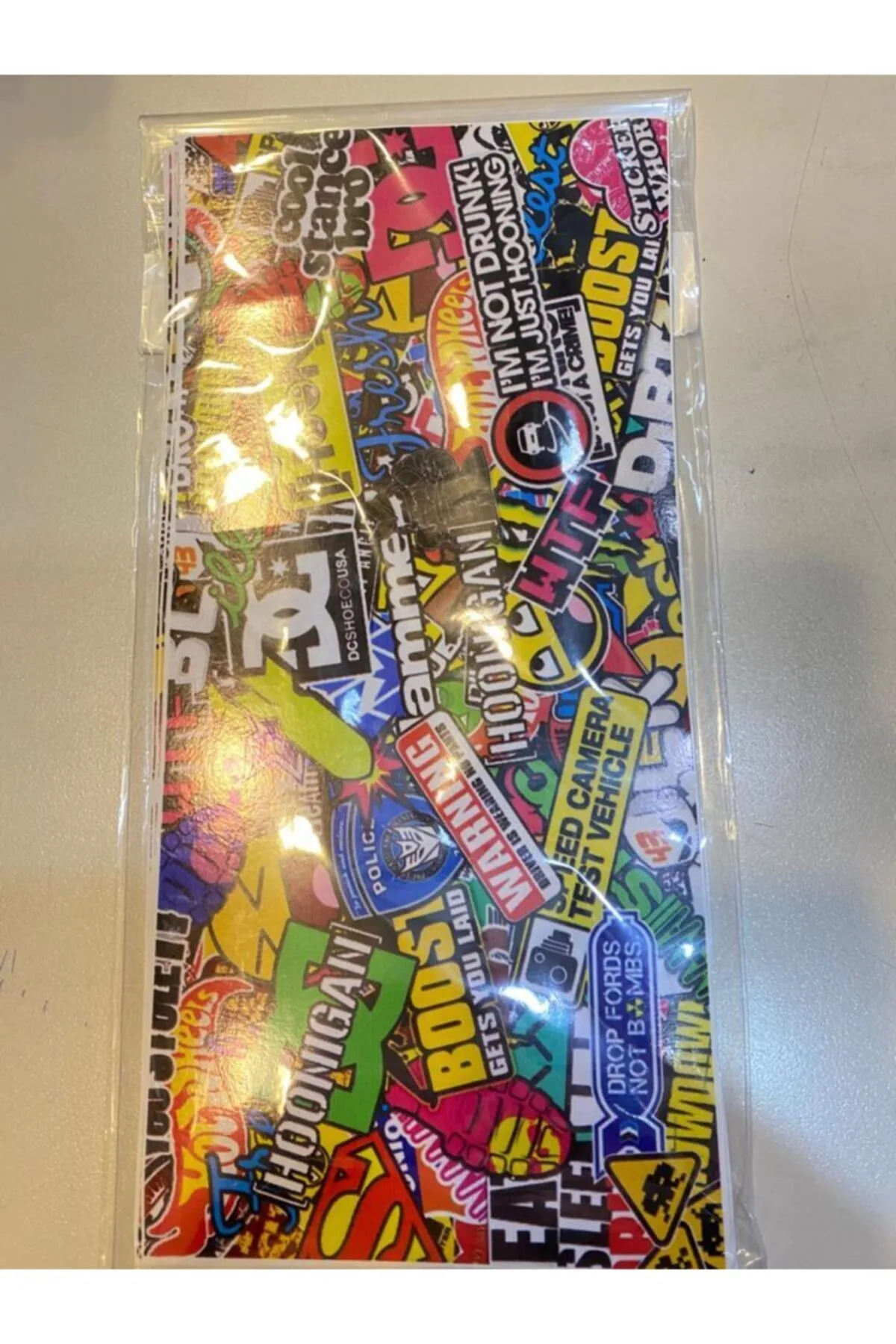 Belderia Kaplama Karışık Sticker Bisiklet Motor Sticker Fiyatı