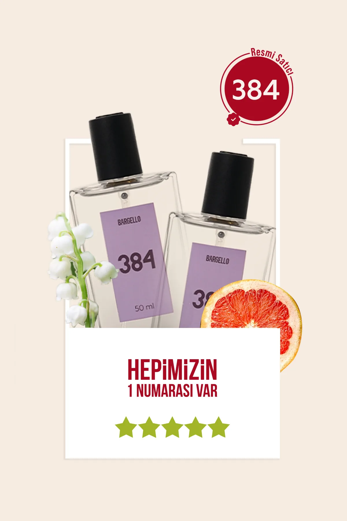 Bargello 384 Kadın 50 ml Parfüm Edp Floral