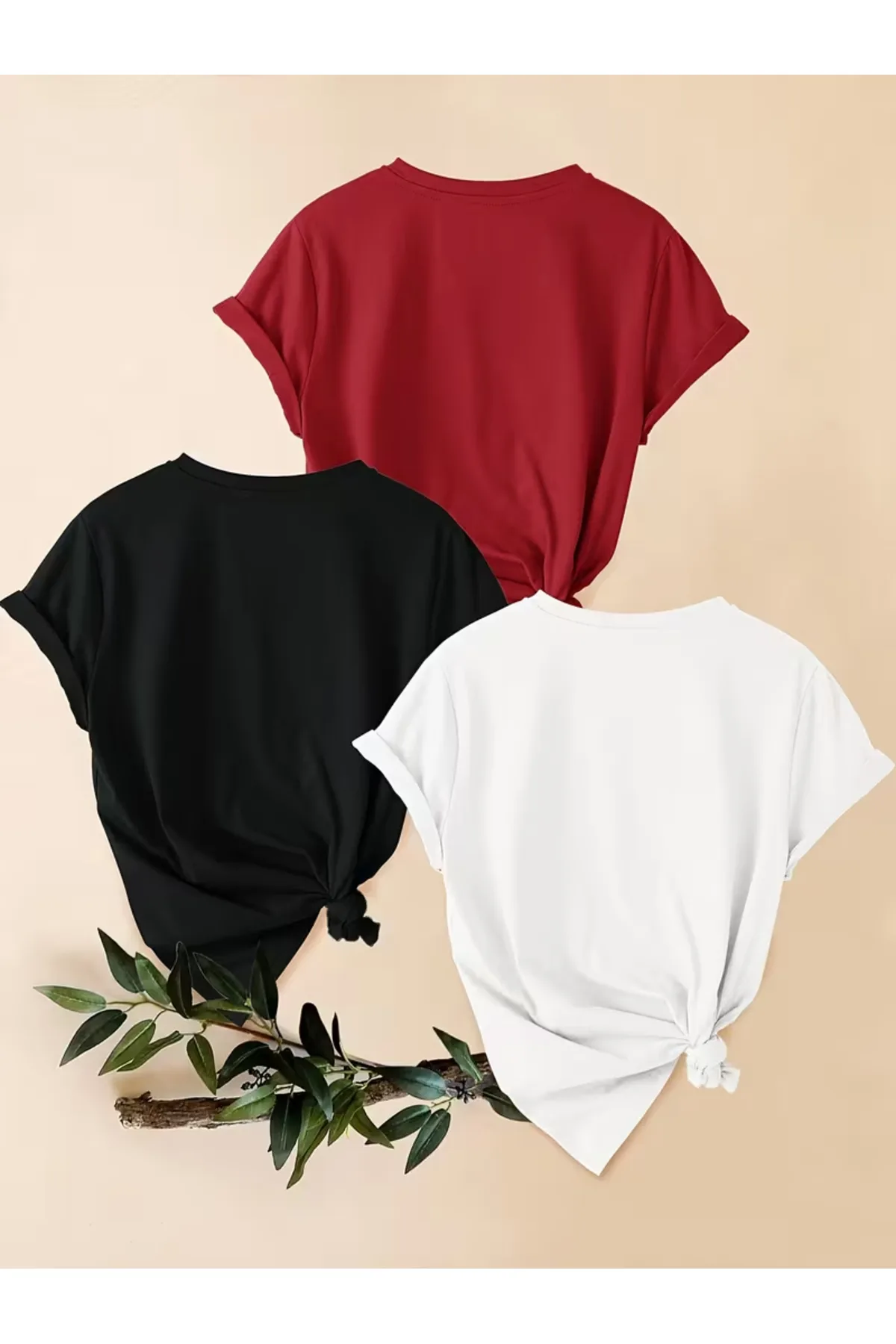 You Are In Trend Unisex Printed T-Shirt Three Different Designs Daily Comfortable Trend Model